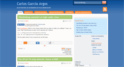 Desktop Screenshot of carlos.garciaargos.com